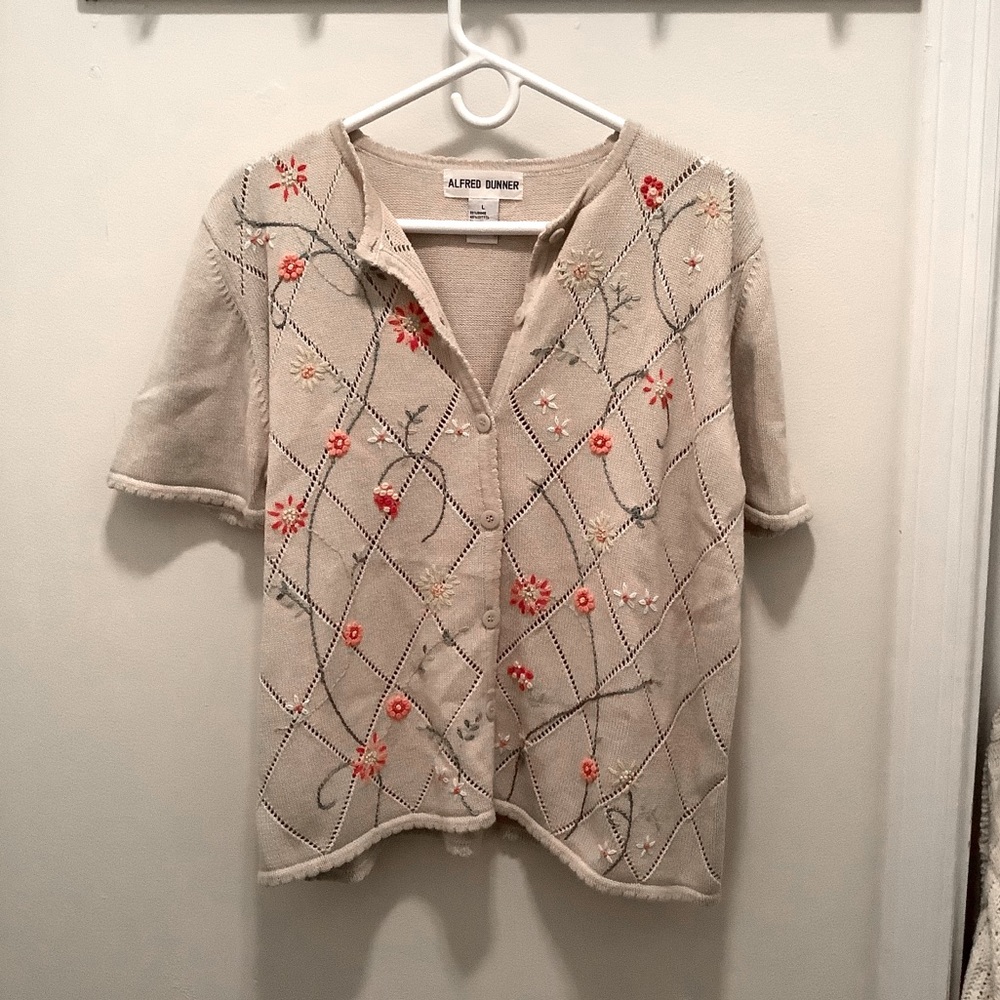 Floral Sweater